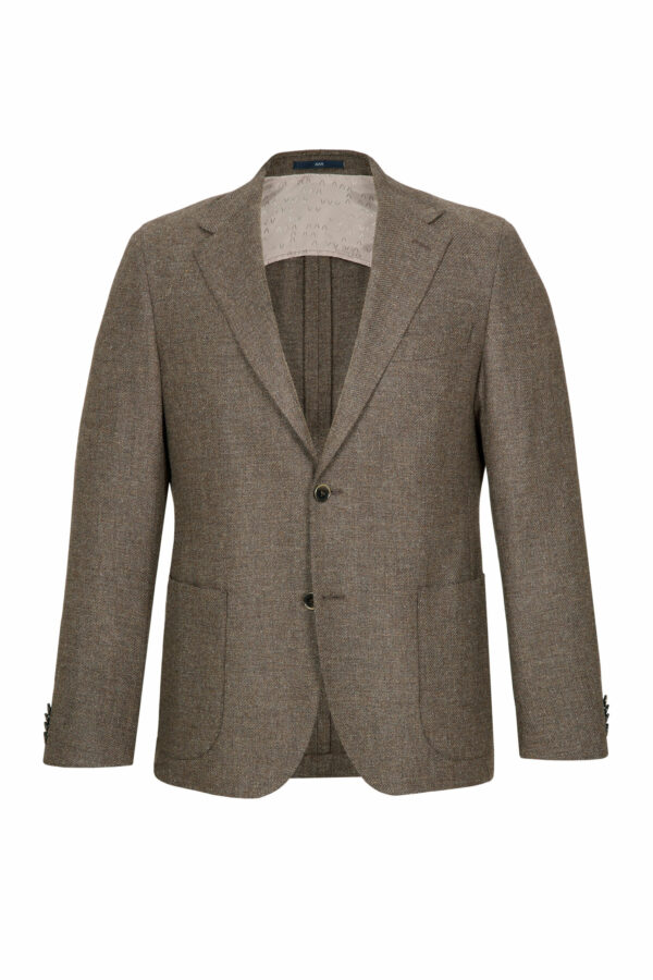 Jacket with subtle diagonal pattern